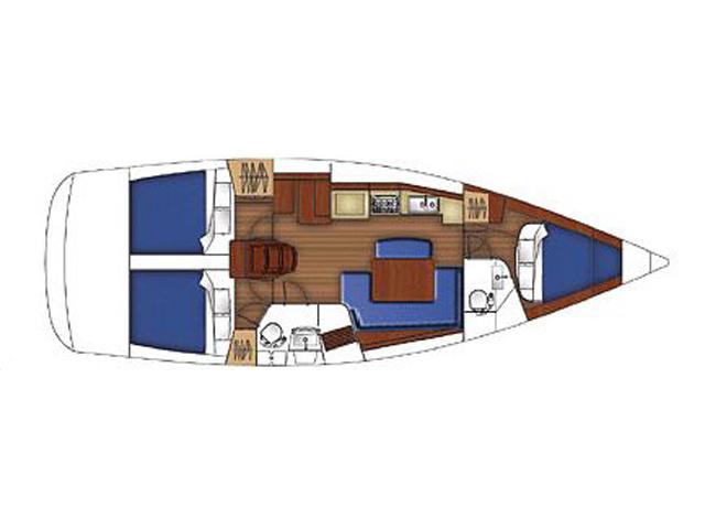 Book yachts online - sailboat - Oceanis 40 - Toscana - rent