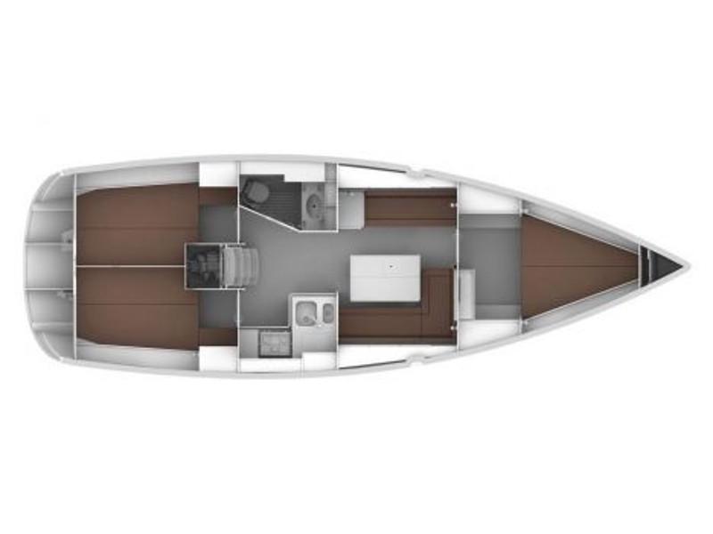 Book yachts online - sailboat - Bavaria Cruiser 36 - Silver Arrow - rent