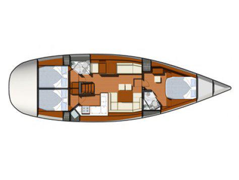 Book yachts online - sailboat - Sun Odyssey 50DS - Furia - rent