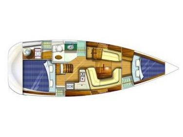 Book yachts online - sailboat - Sun Odyssey 35 - Mira - rent