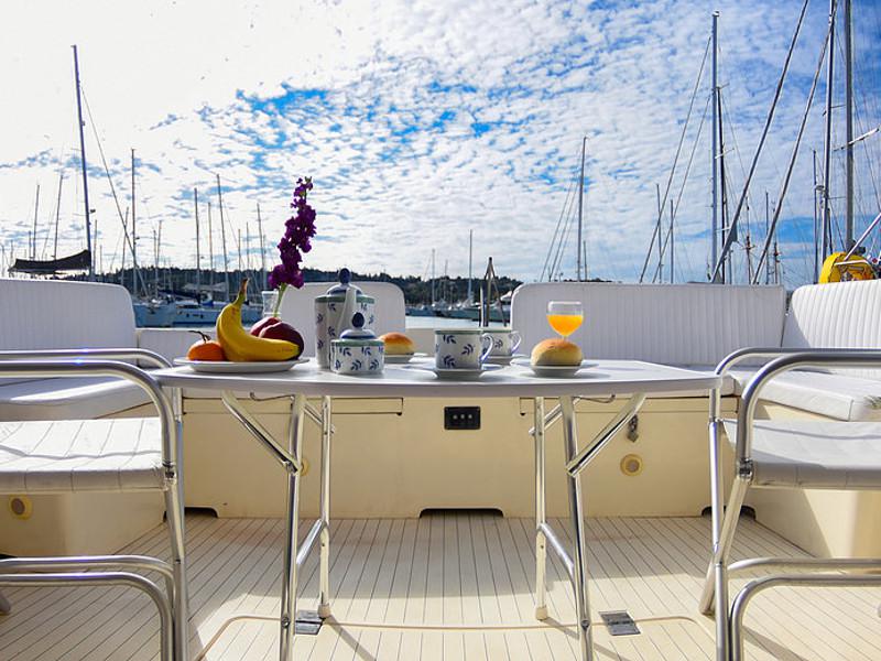 Book yachts online - motorboat - Princess 45 - Captain Nikos - rent
