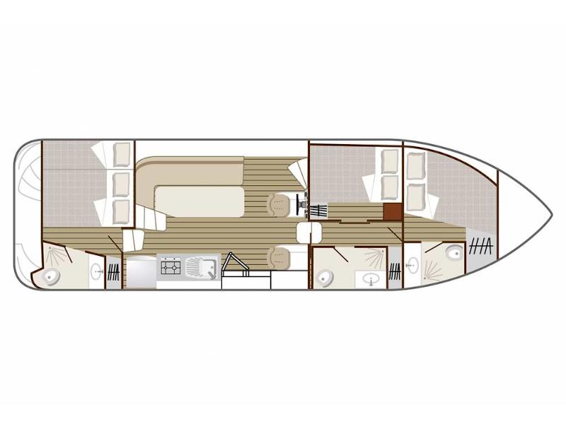 Book yachts online - motorboat - Confort 1100 - ADAGIO FR - rent