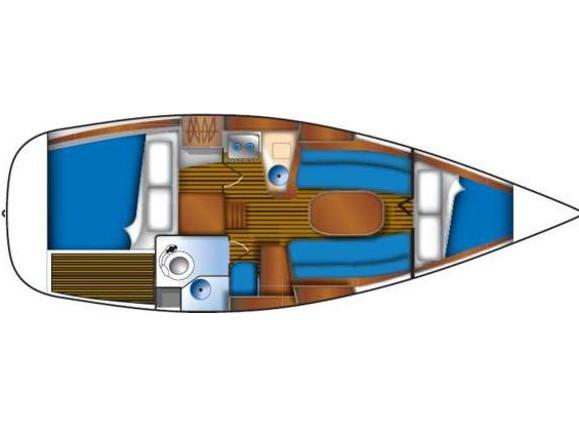 Book yachts online - sailboat - Sun Odyssey 29.2 - Mirabai - rent