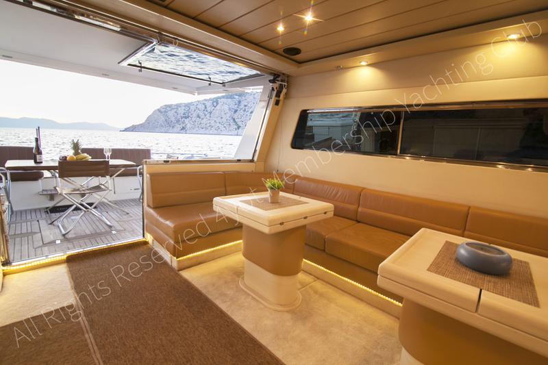 Book yachts online - motorboat - Ferretti 58/64ft - Alter Ego II - rent