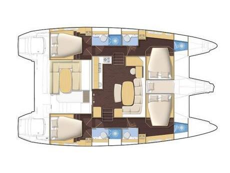 Book yachts online - catamaran - Lagoon 420 - Vegas  - (A/C - Generator - Refit 2021) - rent