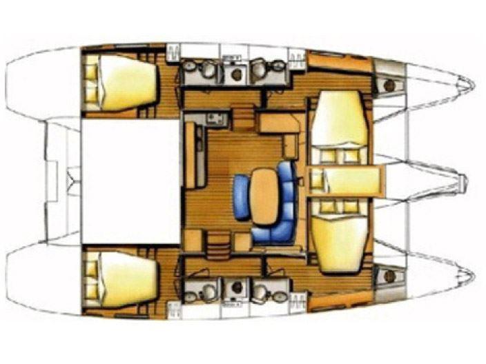 Book yachts online - catamaran - Lagoon 420 - TABASCO  - rent