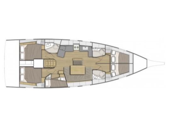 Book yachts online - sailboat - Oceanis 46.1 (5 cab) - Filìa - Comfort line - rent