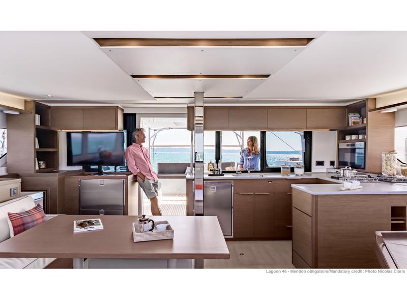 Book yachts online - catamaran - Lagoon 46 - Cassata - Premium line - rent