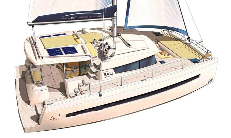 Book yachts online - catamaran - Bali 4.1 (watermaker) - Summertime (WM, Inverter) - rent