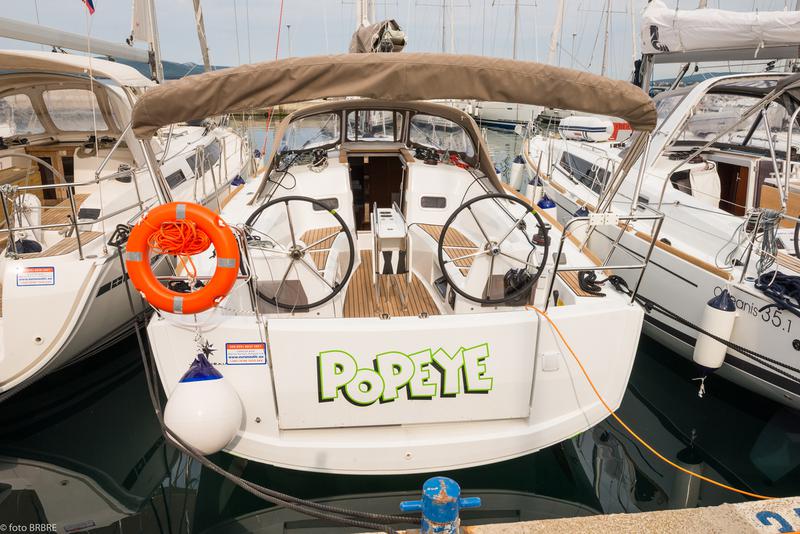 Book yachts online - sailboat - Sun Odyssey 349 - Popeye - rent