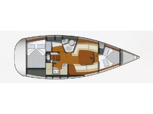 Book yachts online - sailboat - Sun Odyssey 32 - Mahalo - rent