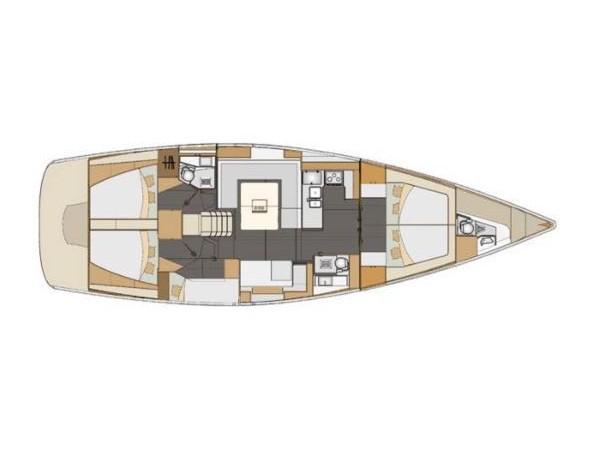 Book yachts online - sailboat - Elan 50 Impression - April - rent