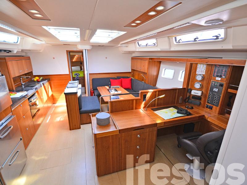 Book yachts online - sailboat - Hanse 575 AC &amp; GEN - Ifestos - rent