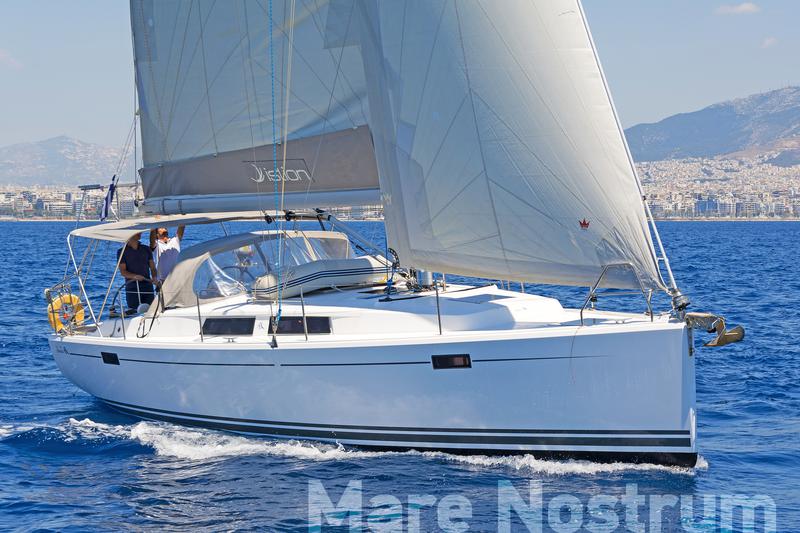 Book yachts online - sailboat - Hanse 385 - Mare Nostrum - rent