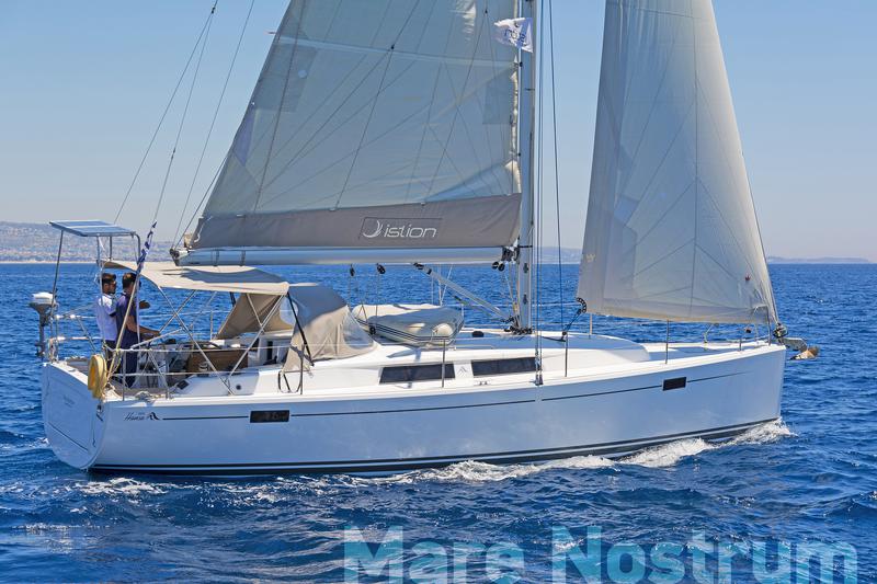 Book yachts online - sailboat - Hanse 385 - Mare Nostrum - rent