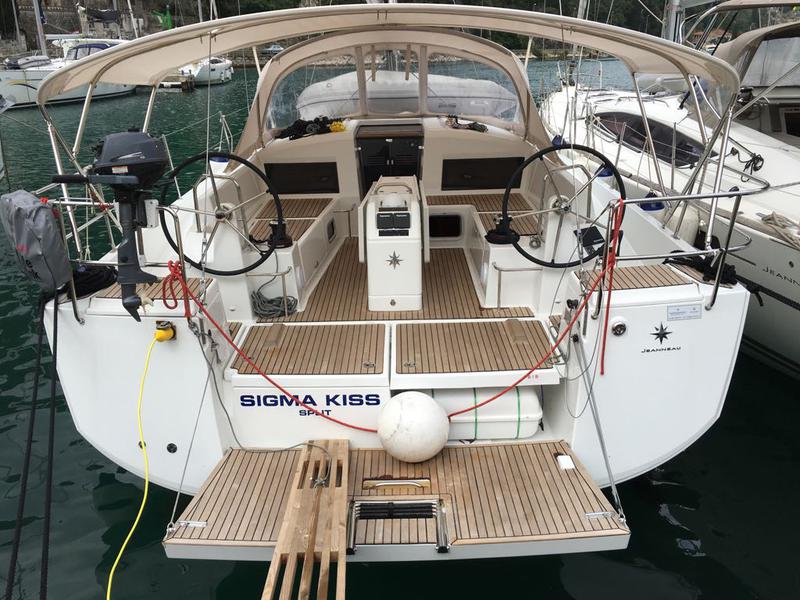 Book yachts online - sailboat - Sun Odyssey 440 - Sigma Kiss - rent