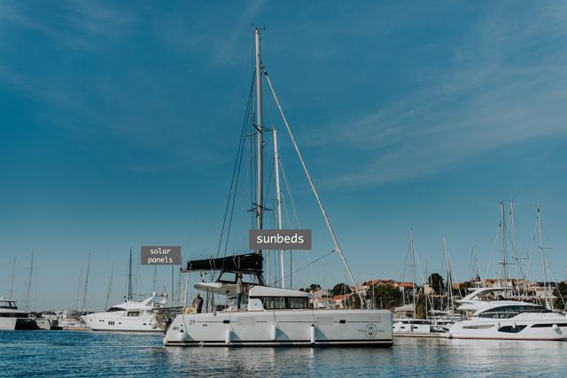 Book yachts online - catamaran - Lagoon 39 - NEMO - rent