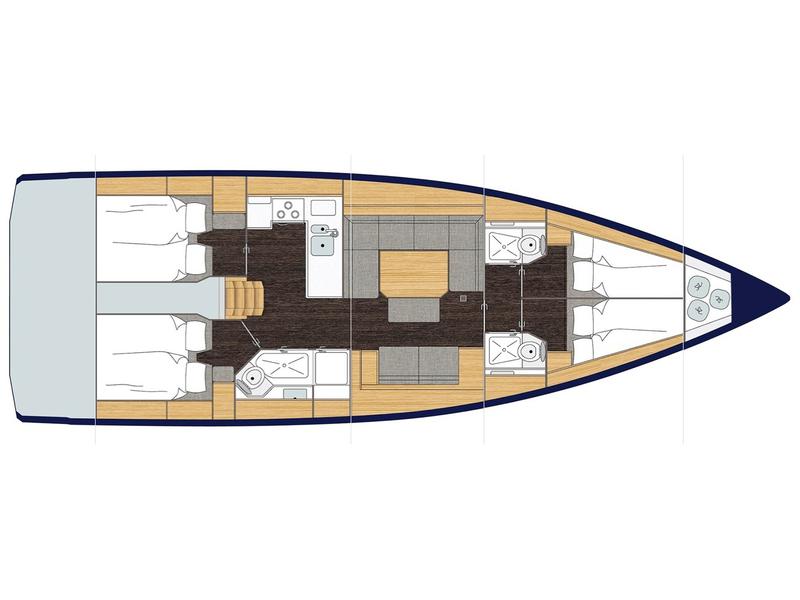 Book yachts online - sailboat - Bavaria C45 - Barbagiannis - rent