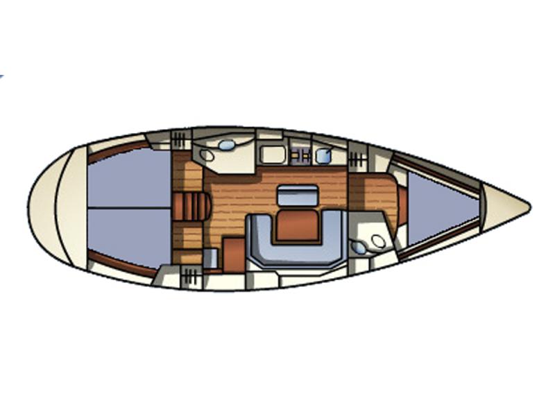 Book yachts online - sailboat - Elan 40 - CRNIKA - rent