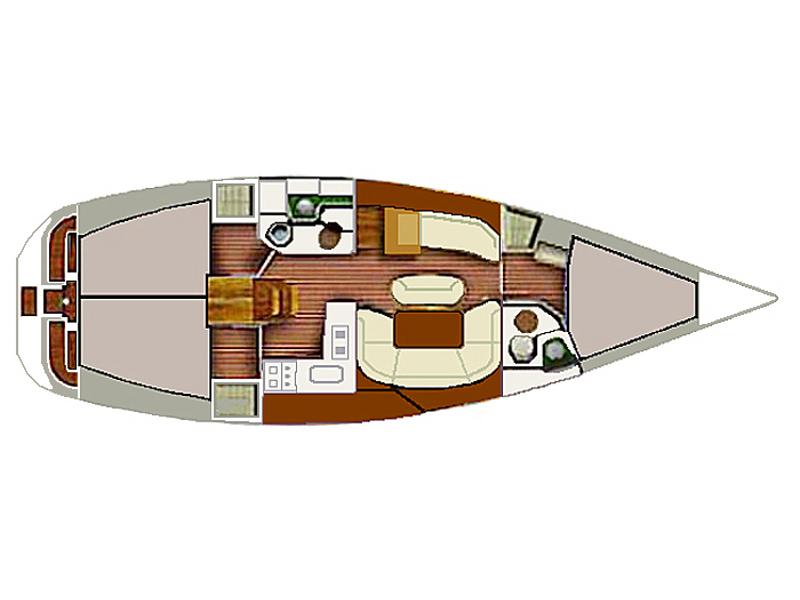 Book yachts online - sailboat - Sun Odyssey 40 - BALANCE - rent