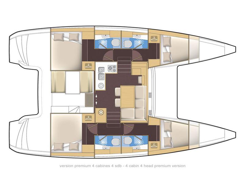 Book yachts online - catamaran - Lagoon 39 - Lost Cat - rent