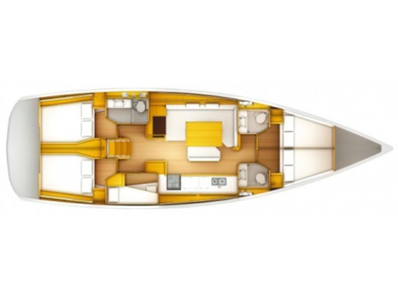 Book yachts online - sailboat - Sun Odyssey 519 - Alboran Grappa (Majorca) - rent