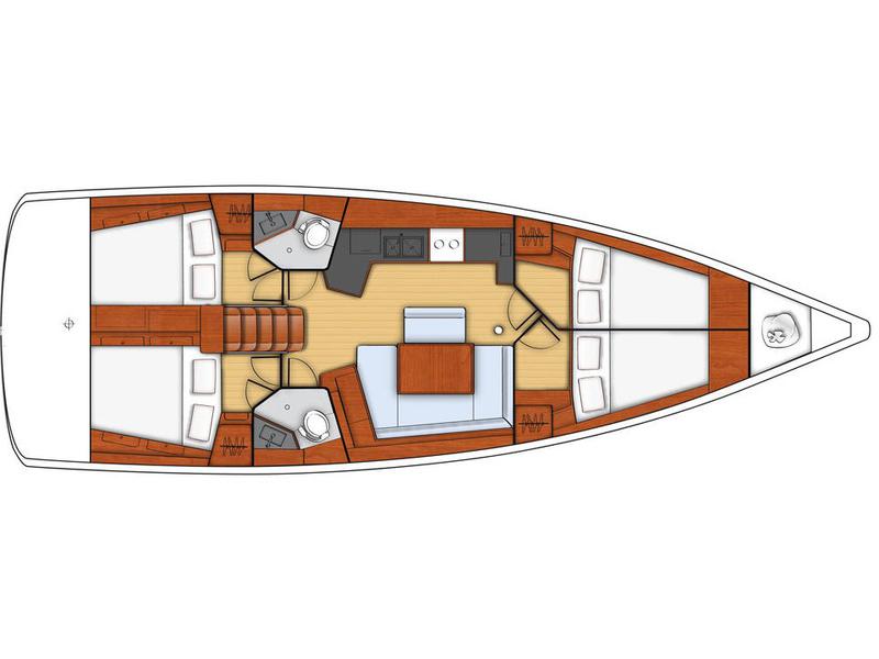 Book yachts online - sailboat - Oceanis 45-4 - Alboran Gin Tonic (Majorca) - rent