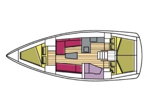 Book yachts online - sailboat - Bavaria Cr 37 - Menkar - rent
