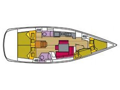 Book yachts online - sailboat - Oceanis 43 - Little Mermaid - rent