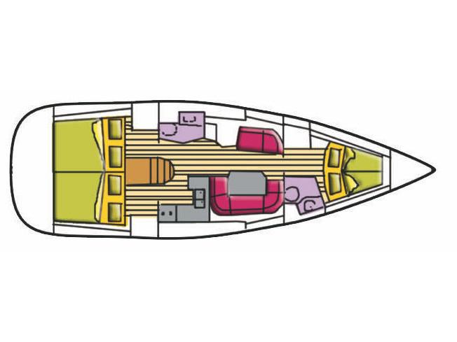 Book yachts online - sailboat - Sun Odyssey 42i - Gemini - rent