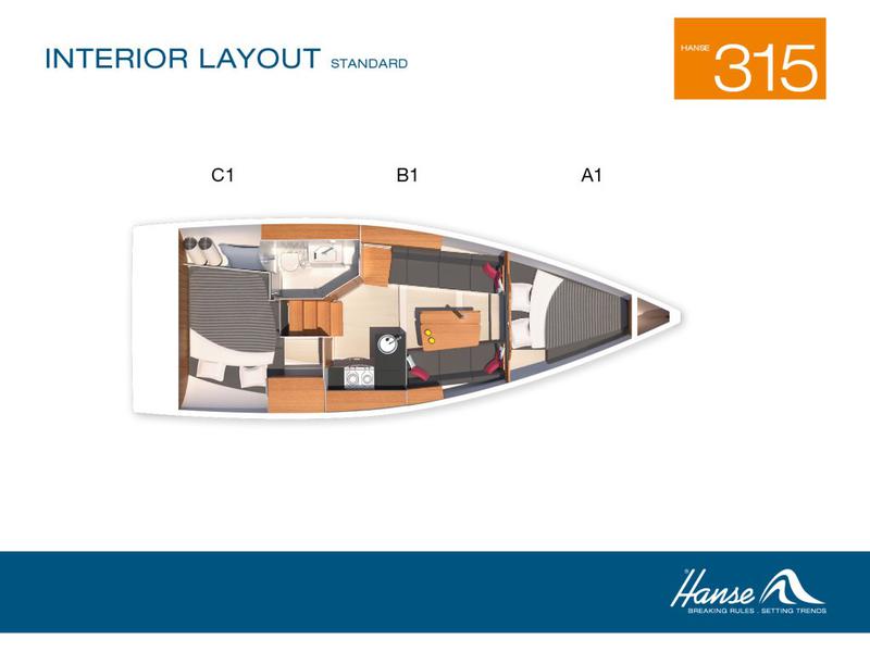 Book yachts online - sailboat - Hanse 315 - Tendance III - rent