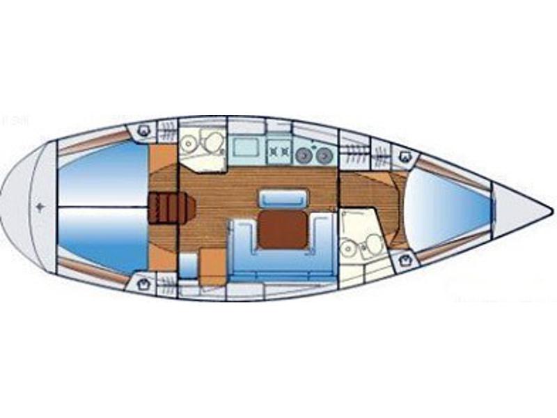 Book yachts online - sailboat - Bavaria 38 - Pillabans - rent