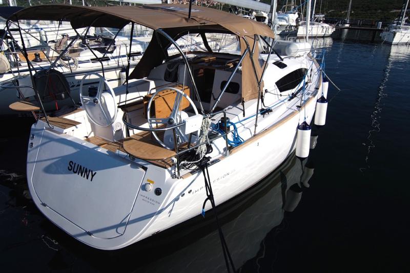 Book yachts online - sailboat - Elan 35 Impression - ARASHI - rent
