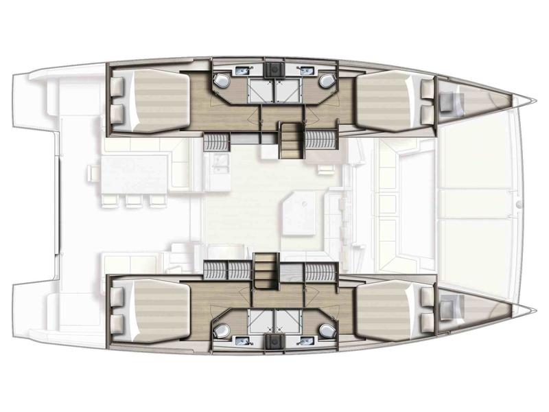 Book yachts online - catamaran - Bali 4.0 - Sofia - rent
