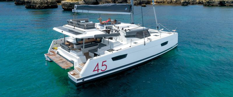 Book yachts online - catamaran - Elba 45 - Jasmine | A/C, Gen, Water-maker, 12 pax - rent
