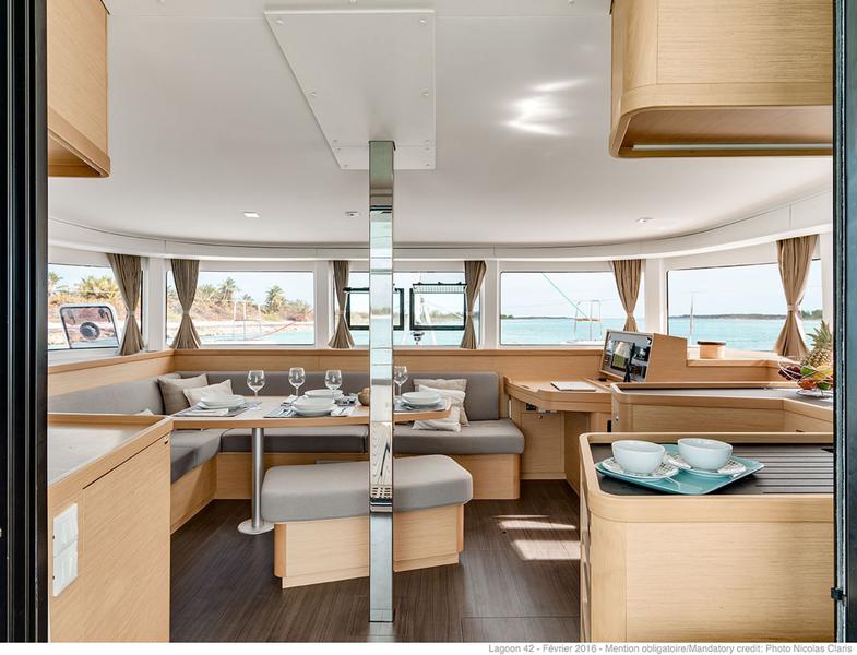 Book yachts online - catamaran - Lagoon 42 - Utopia | A/C, Gen, Watermaker, 12 pax - rent