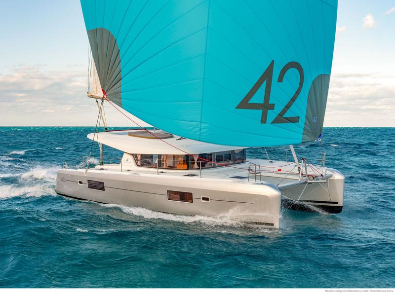 Book yachts online - catamaran - Lagoon 42 - Utopia | A/C, Gen, Watermaker, 12 pax - rent