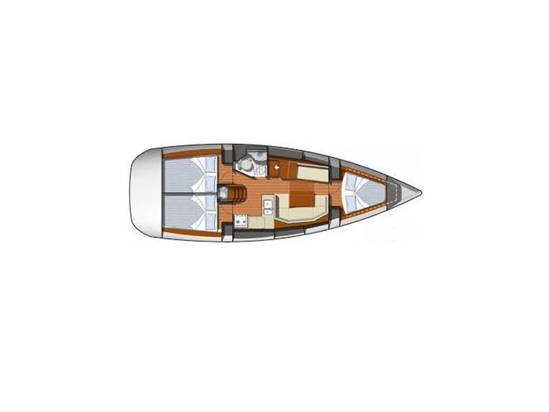 Book yachts online - sailboat - Sun Odyssey 36i - Frivola - rent