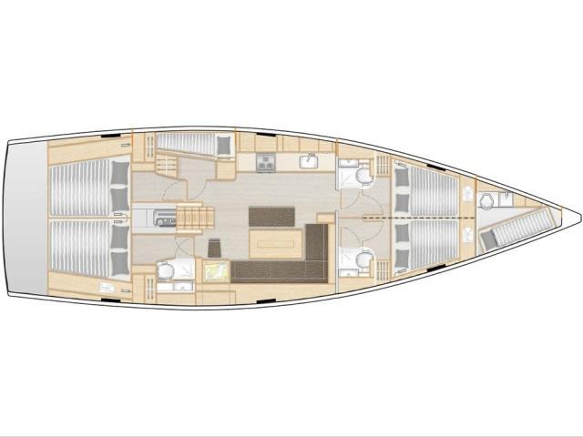 Book yachts online - sailboat - Hanse 508 - H508-20G - rent