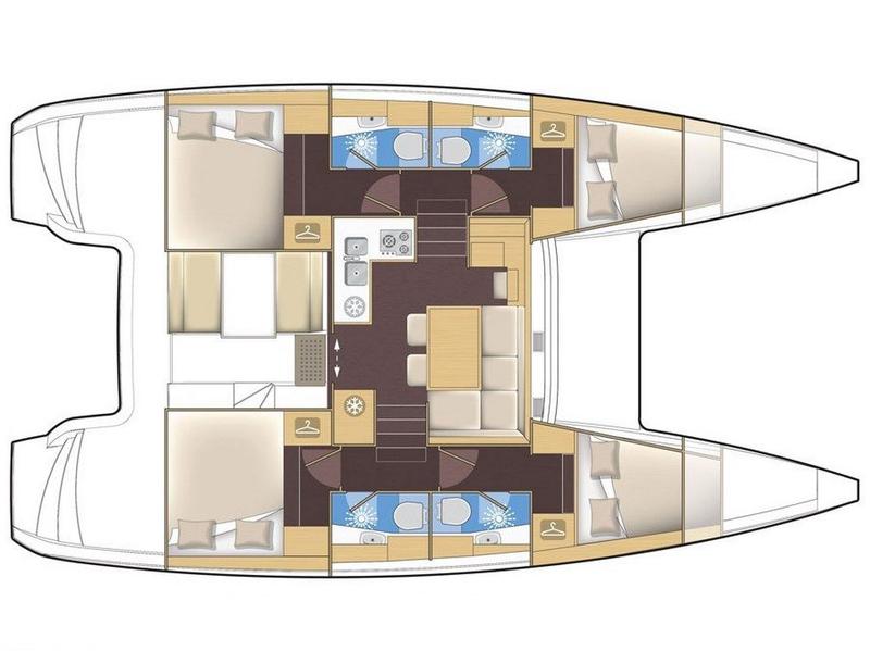 Book yachts online - catamaran - Lagoon 39 - L39-16-C - rent