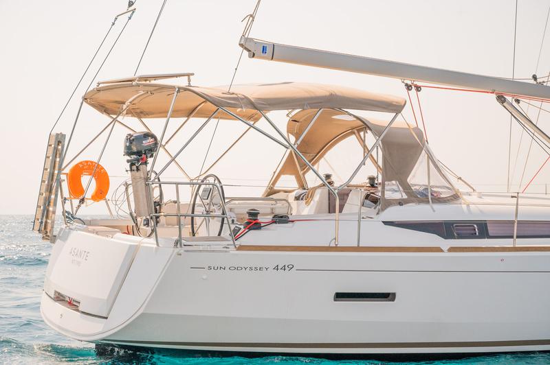 Book yachts online - sailboat - Sun Odyssey 449 - Asante - rent