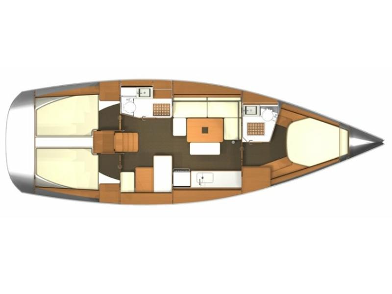 Book yachts online - sailboat - Dufour 405 - Galatea - rent