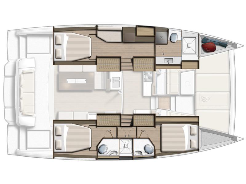 Book yachts online - catamaran - Bali 4.2 - Fabster19 - rent