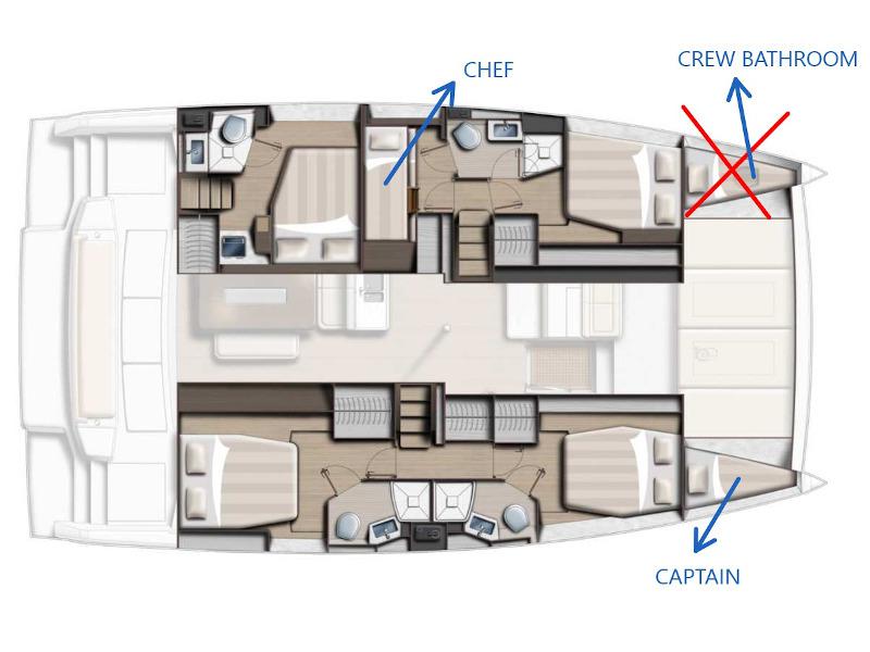 Book yachts online - catamaran - Bali 4.6 - Migaloo - rent