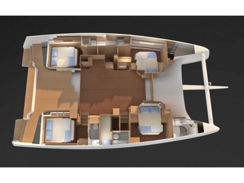 Book yachts online - catamaran - Dufour Catamaran 48 - Salazar - rent