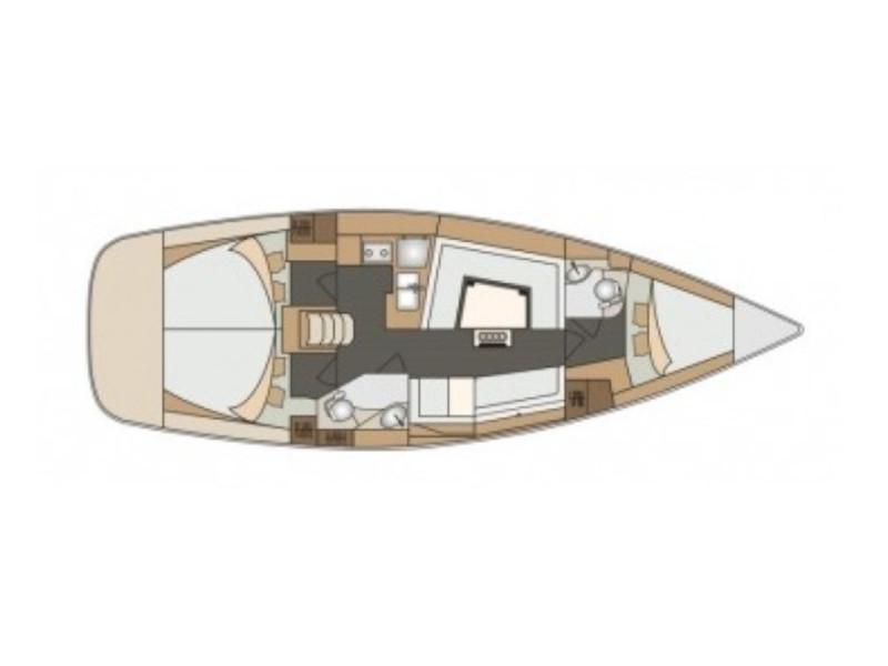 Book yachts online - sailboat - Elan 40 Impression - JANINA - rent
