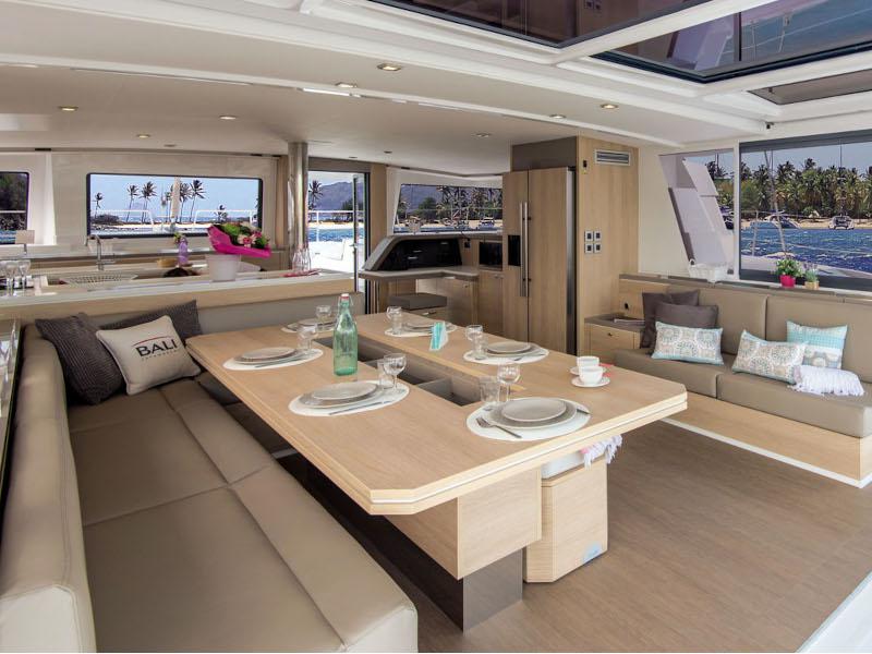 Book yachts online - catamaran - Bali 5.4 - Light Blue - rent
