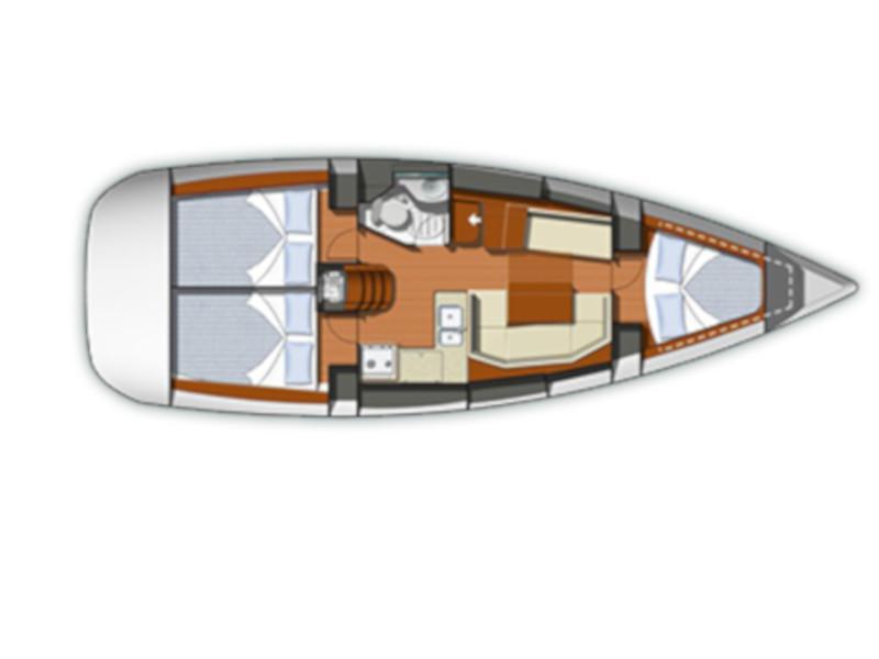 Book yachts online - sailboat - Sun Odyssey 36i - Dado - rent