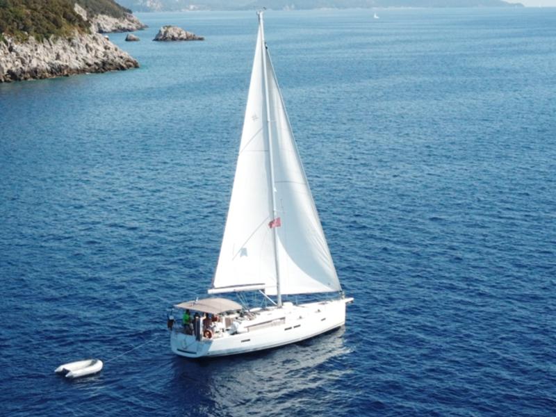 Book yachts online - sailboat - Sun Odyssey 479 - Guinness  - 4 electric WC - new sails 2022 - rent