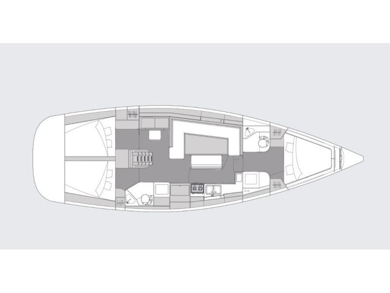 Book yachts online - sailboat - Elan Impression 45.1 Owner version - NN - NEW 2023  - rent
